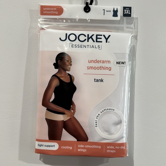 Jockey Tops - Jockey Essentials Women's Underarm Smoothing Tank Size 3XL